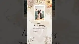 happy 25th anniversary wishes video for parents #anniversarywishes #love #2025
