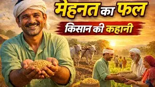 मेहनत का फल | किसान की प्रेरणादायक कहानी | Moral Story in Hindi !! @kidsstory9721 !