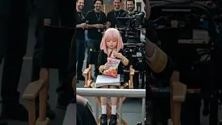 They sicretly filming Spy Family Live Action #spyxfamily #trending