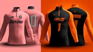 LONG SLEEVE SPORTY MOCKUP | LONG SLEEVE COLD SHIRT FREE DOWNLOAD - JERSEY LOONG HYZE DESIGN