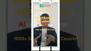 AIEduERP: School management software in Telugu | Free school management software in Telugu