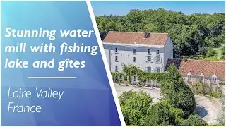 Stunning watermill for sale in the Loire Valley with fishing lake & pretty garden - Ref: 113619NBO41