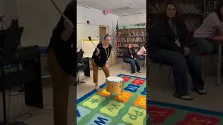 Whitney Houston Challenge with staff