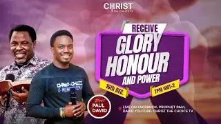 THURSDAY ONLINE PROPHETIC FIRE PRAYER WITH PROPHET PAUL DAVID!! #tbjoshualegacy #prophetpauldavid
