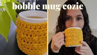 Bobble Mug Cozie | Free Crochet Pattern