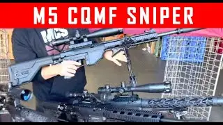 Пейнтбольное ружье Valken CQMF Milsig M5 Sniper Series #MCS