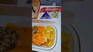Finnair Economy Class Food Helsinki-Bangkok #Shorts