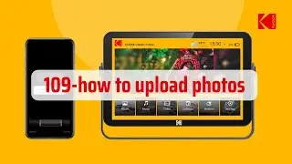 How to upload photos to Kodak WiFi picture frame? (KODAK RWF-109) Best Digital Photo Frame