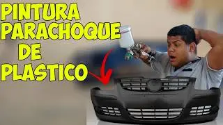 PINTURA PARACHOQUE de PLÁSTICO - Pintura automotiva passo a passo