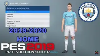 PES 2019 - KIT MANCHESTER CITY 2019-2020 HOME |iamRubenMG|