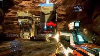 Halo 4 Big Team Legendary Slayer BR on Outcast and Shatter with Team vs Matchmaking!