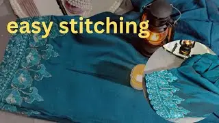 Belt/farshi Shalwar Stitching Tutorial for Beginners | Step by Step Easy Method