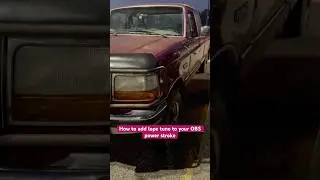 OBS 7.3 lope tune ￼