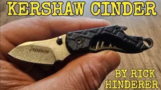 LOW BUDGET EDC:  KERSHAW CINDER - Rick Hinderer Design // NEU ARTHUR BREHM MESSER KOMMEN!