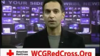 WRBL Chief Meteorologist  Bob Jeswald HEROES for Red Cross