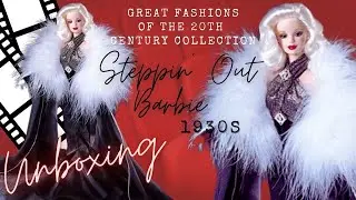 BARBIE STEPPIN' OUT 1930s GREAT FASHIONS OF THE 20TH CENTURY UNBOXING & RESEÑA |#enespanol #mattel