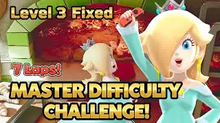 Super Mario Party Jamboree Koopathlon Rosalina Gameplay 7 Laps CPU Master Level 3 Fixed