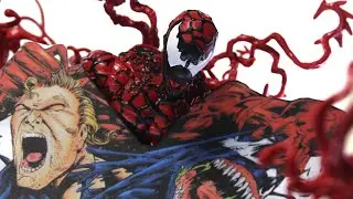 Обзор фигурки Marvel Legends Carnage Venom Wave 2020 (серия Venompool BAF)