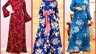 Beautiful And Stylish Women's Printed Abaya Design Ideas 2025 || 2026 Latest Ideas