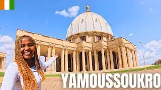 I found the WORLD'S LARGEST CHURCH in a small city in West Africa (Yamoussoukro, Ivory Coast)
