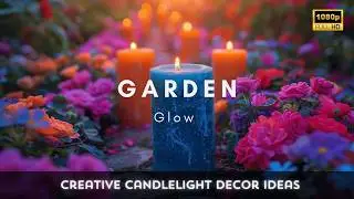 Garden Glow : Creative Candlelight Decor Ideas