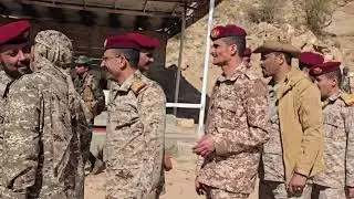 *اللواء مجلي يتفقد أبطال الجيش في محور علب*في زيارة عيدية
