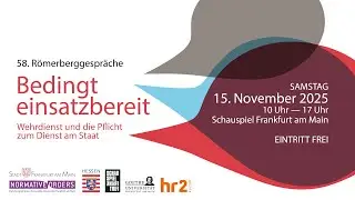 Ferdinand Weber: &ldquo;Defensive Democracy: Basic Law and New Conscription&rdquo;