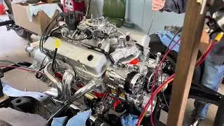 First engine start on my Smeding Performance 383 Stroker
