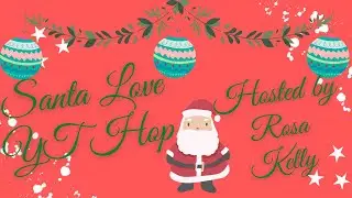 Santa Love YT Hop / Count Down Pop-up Easel Calendar
