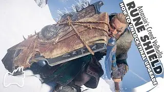 Assassin's Creed Valhalla RUNE SHIELD How to Unlock Final Upgrade Showcase Brutal Gameplay