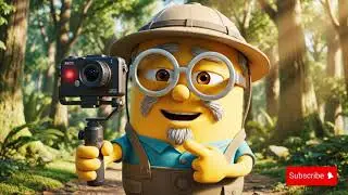 Minion Finds a Hidden Tree Home – Minion Enters the Magical Forest | Kids Cartoon World ✨🌳