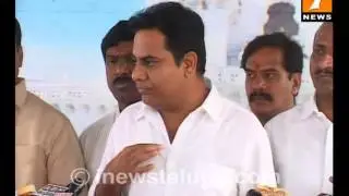KTR Pressmeet on land scam