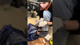 How to fix a leaking gas tank #dieselengine#sendit#mechanic#2stroke#offroad#snow#funny#cool#bike
