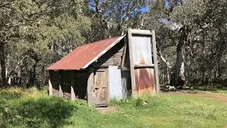 Victorian High Country Millers hut. Mt. Wellington