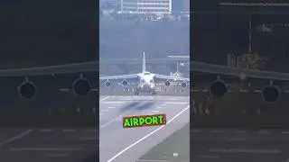 Incredible view An-124🥵 Rate this landing Number 8 #aviation #airplane #Antonov #An124