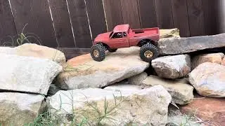 1/18 Custom Meus Trx4m Datsun 3d printed body R/C Crawler Pt.3
