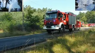Ćwiczenia przeciwpożarowe 2021! - Zrzuty wody!