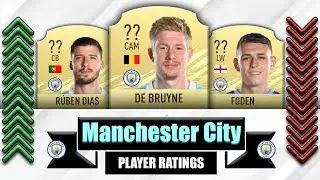 FIFA 22 MANCHESTER CITY PLAYER RATINGS PREDICTIONS | FIFA 22 ULTIMATE TEAM