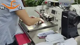 Servo Motor + PLC Control: How This Shirt Sleeve Placket Machine Achieves Millisecond Response?