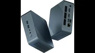 Getorli Mini PC, AMD 3550H(Max 3.7GHz), Mini Computers 32GB DDR4 RAM 1TB SSD, Mini Desktop