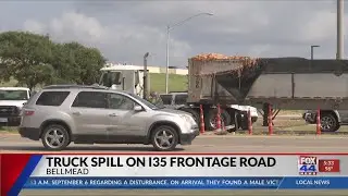 Truck spill in Bellmead