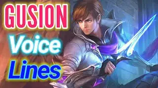 Gusion voice lines and quotes \ Dialogues with English Subtitles | Mobile Legends