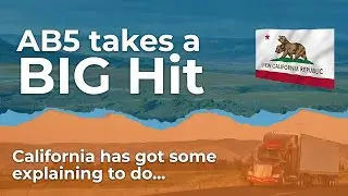 California AB5 Update!!