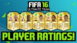 FIFA 16 POTENTIAL PLAYER RATINGS! BALE, POGBA, VIDAL & MORE (FIFA 16 ULTIMATE TEAM)
