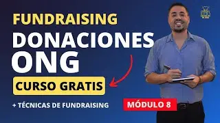 Curso de DONACIONES para ONG 2024 [GRATIS]  Técnicas de Fundraising