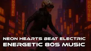 Neon Hearts Beat Electric | Retro Synthwave Journey by RetroSoulBeats #Synthwave #Retrowave