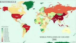 The Changing World Population, by Country (1960&ndash;2022)