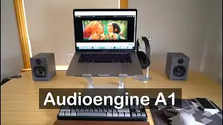 Audioengine A1 Wireless Powered Bookshelf Speakers Unboxing & Sound Test