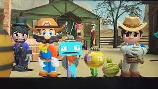 SGB Reactions: Mario Bros react to SMG4 MOVIE Western Spaghetti (With Guest Star Tari)