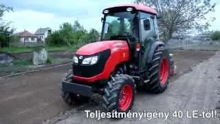 Kubota M8540N CarboGreen 126M gyeptelep&iacute;tővel